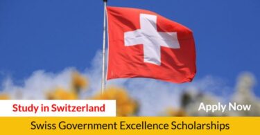 Swiss Government Excellence Scholarships in Switzerland 2021