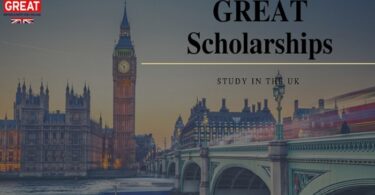GREAT Scholarships in UK 2021/2022