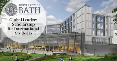 Global Leaders Scholarship at University of Bath in UK 2021
