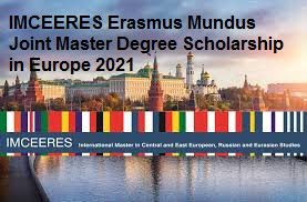 IMCEERES Erasmus Mundus Joint Master Degree Scholarship in Europe 2021