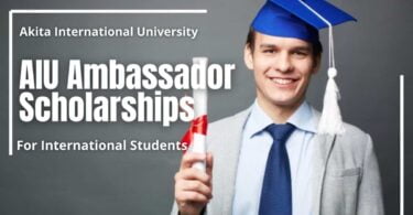 Akita International University Ambassador International Scholarship