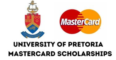 University of Pretoria MasterCard Exclusive Scholarship Grants 2022