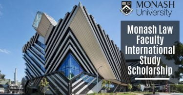 Masters International Law Scholarship at Monash University Australia 2022